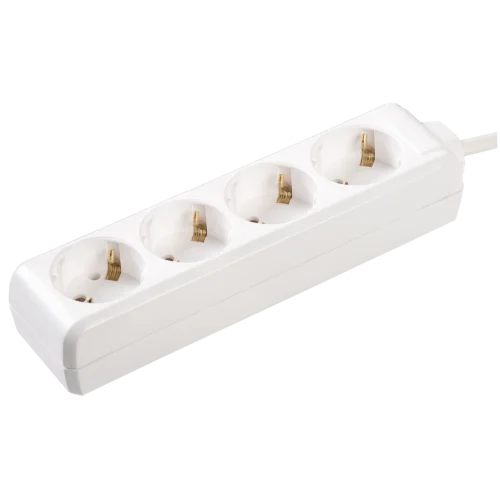 Подовжувач П04 4 місця 2Р+PЕ/3метри 3х1мм2 16А/250В STANDART UEC